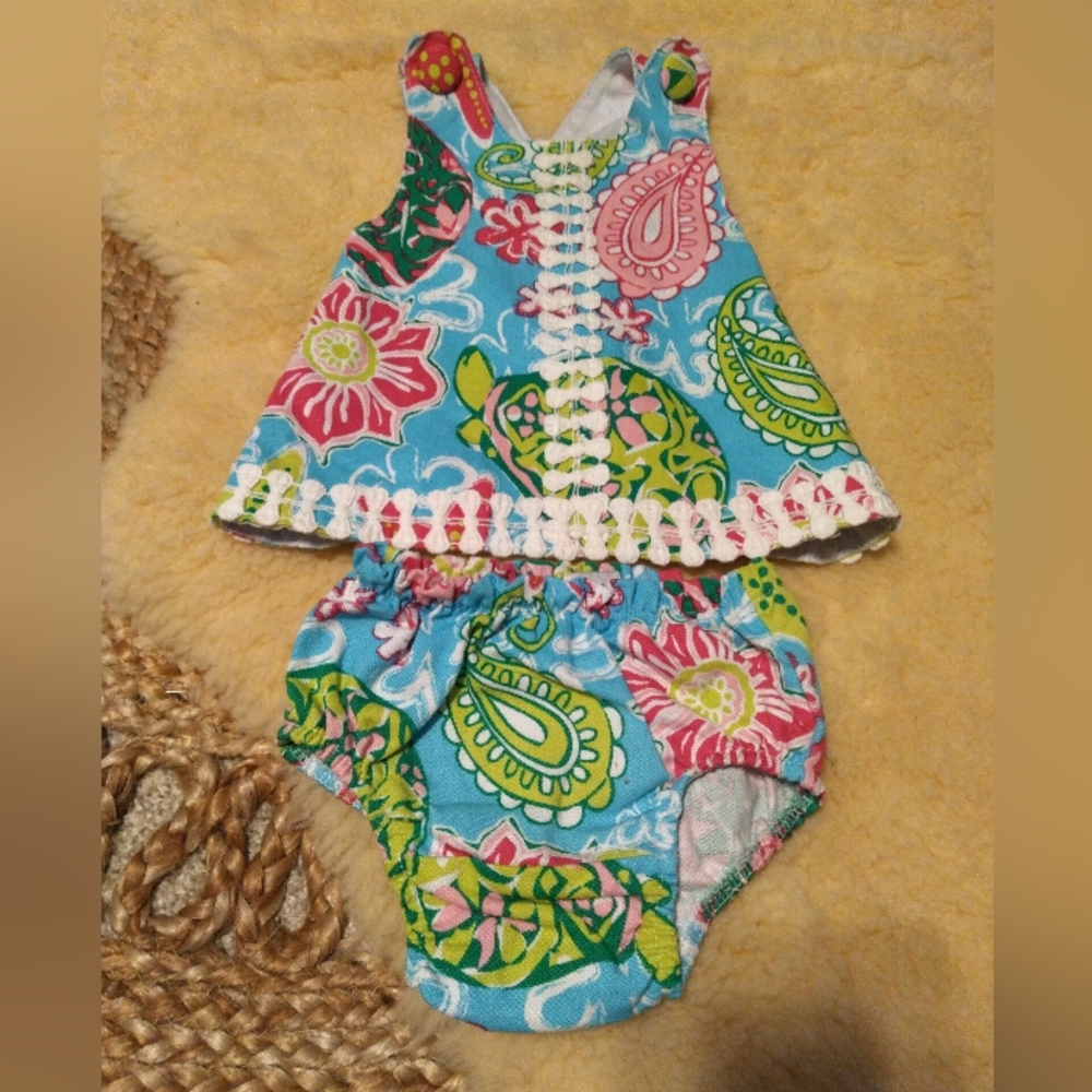 Mud pie girls 2 piece outfit